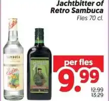 Dekamarkt Jachtbitter of Retro Sambuca aanbieding