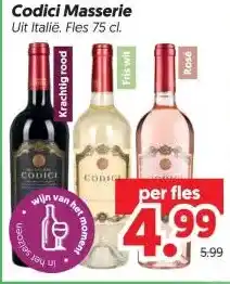 Dekamarkt Codici Masserie aanbieding
