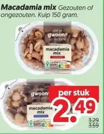 Dekamarkt Macadamia mix aanbieding