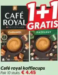 Dekamarkt Café royal koffiecups aanbieding