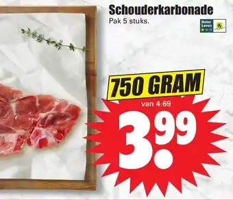 Dirk Schouderkarbonade 750g aanbieding