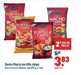 Makro Santa maria tortilla chips aanbieding