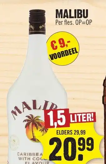 Dirk Malibu aanbieding