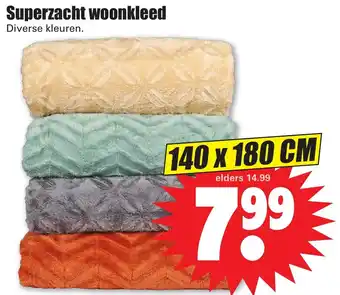 Dirk Superzacht woonkleed 140 x 180cm aanbieding