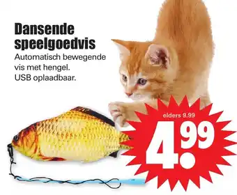 Dirk Dansende speelgoedvis aanbieding