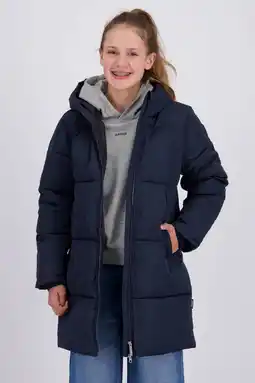 Wehkamp Raizzed gewatteerde winterjas - donkerblauw aanbieding