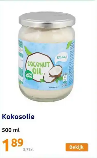 Action Kokosolie 500 Ml aanbieding