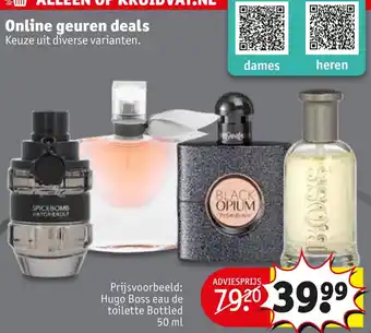 Kruidvat Online geuren deals aanbieding