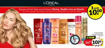 Kruidvat L'Oreal shampoo Color-Vive 3x250 ml aanbieding