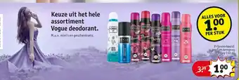 Kruidvat Parfum deospray Enjoy 150 ml aanbieding