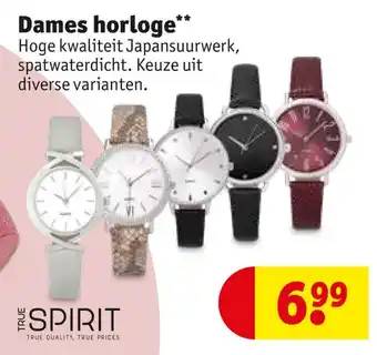 Kruidvat Dames horloge aanbieding