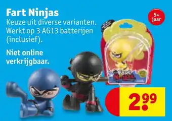 Kruidvat Fart Ninjas aanbieding