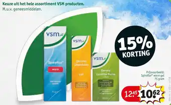 Kruidvat VSM producten aanbieding