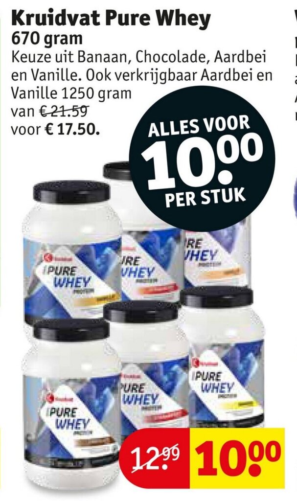 Kruidvat Pure Whey at Englund blog
