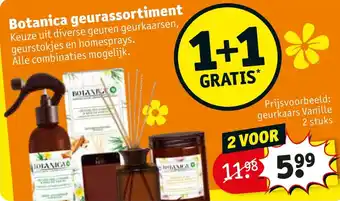 Kruidvat Botanica geurassortiment aanbieding