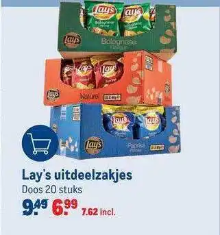 Makro Lay's Uitdeelzakjes aanbieding