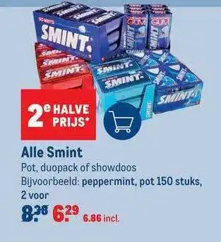 Makro Alle Smint aanbieding