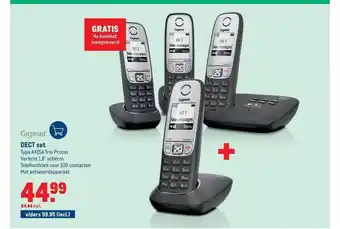 Makro Gigaset Dect Set A415A Trio Promo aanbieding