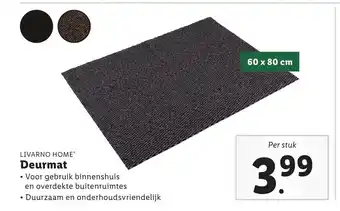 Lidl Livarno Home Deurmat 60 x 80 cm aanbieding