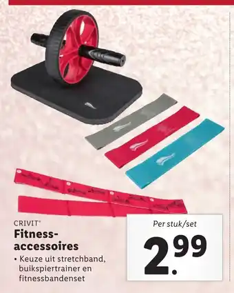 Lidl Crivit Fitnessaccessoires  per stuk/set aanbieding