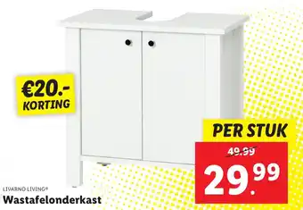 Lidl Wastafelonderkast aanbieding