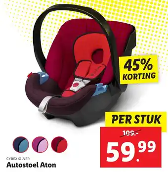 Lidl Autostoel Aton aanbieding