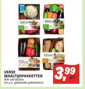 Dekamarkt Verse maaltijdpakketten aanbieding