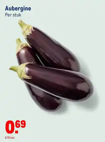 Makro Aubergine aanbieding