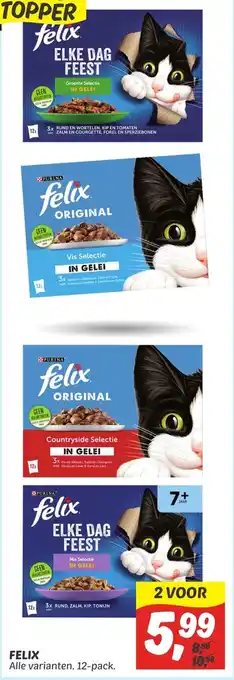 Dekamarkt Felix 12-pack aanbieding