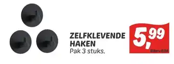 Dekamarkt Zelfklevende haken aanbieding