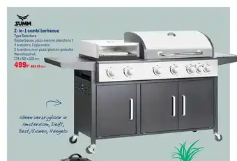 Makro Summ 2-in-1 combi barbecue swalvatore aanbieding