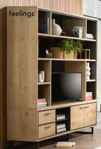 Woonboulevard Poortvliet Feelings Tv-meubel Monaco Oak aanbieding