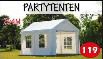 iTEK Partytenten 3x4m aanbieding