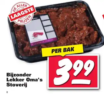 Nettorama Bijzonder lekker oma's stoverij aanbieding