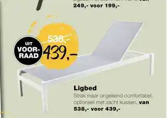 Sijben Ligbed aanbieding