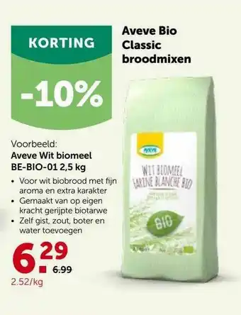 Aveve Aveve Wit Biomeel Be-Bio-01 2,5 Kg aanbieding