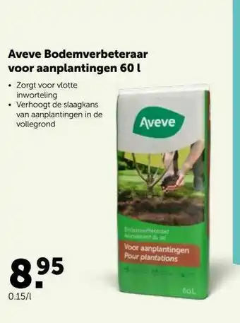 Aveve Aveve Bodemverbeteraar Voor Aanplantingen 60 L aanbieding