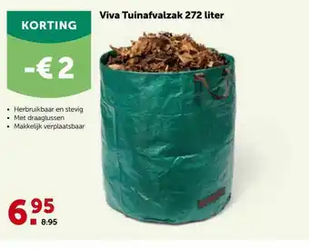 Aveve Viva Tuinafvalzak 272 Liter aanbieding