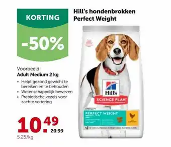 Aveve Hill's Hondenbrokken Perfect Weight aanbieding