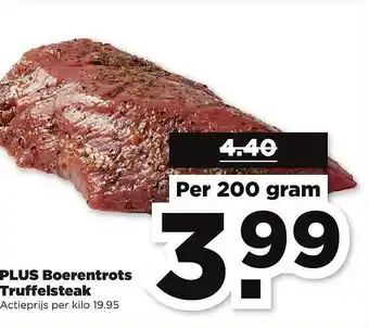 PLUS Plus Boerentrots Truffelsteak aanbieding