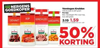 PLUS Verstegen Kruiden 50% Korting aanbieding