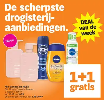 Albert Heijn Alle Monday en Nivea aanbieding