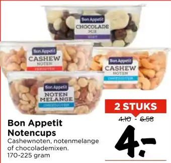 Vomar Voordeelmarkt Bon Appetit Notencups aanbieding