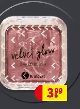 Kruidvat Kruidvat Velvet glow 030 true berry baked blush aanbieding