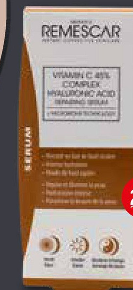 Kruidvat Remescar Vitamine C & Hyaluron serum aanbieding