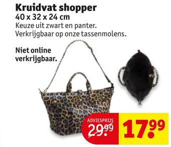 Kruidvat Kruidvat shopper aanbieding