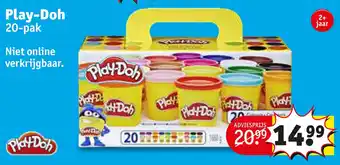 Kruidvat Play-Doh 20-pak aanbieding