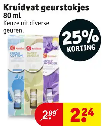 Kruidvat Kruidvat geurstokjes aanbieding