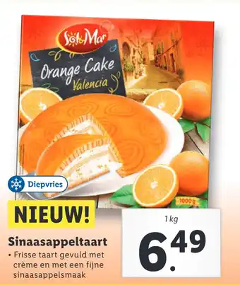 Lidl Sinaasappeltaart aanbieding