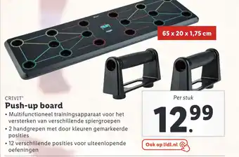 Lidl CRIVIT Push-up board aanbieding